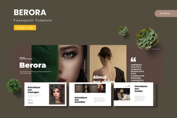Berora - Google Slide Template for Stunning Presentations