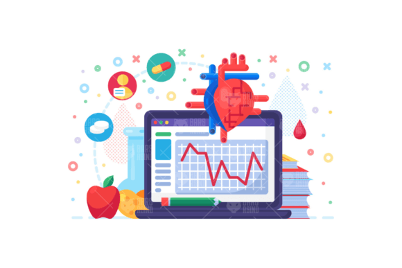 Cardiology Research Illustration: Visualizing Cardiac Health for Education, Clinical Practice, and Modern Healthcare Communication