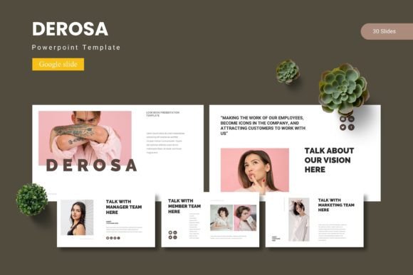 Derosa Google Slide Template: Build Polished Presentations Fast
