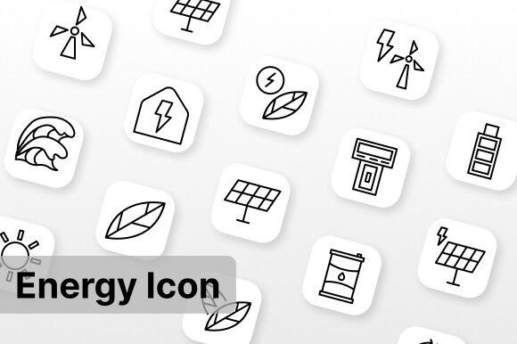 Energy Icon: A Versatile Visual Asset for Modern Design Projects