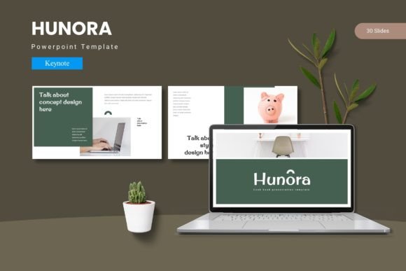 Hunora Keynote Template: Redefining Presentation Design for Modern Professionals