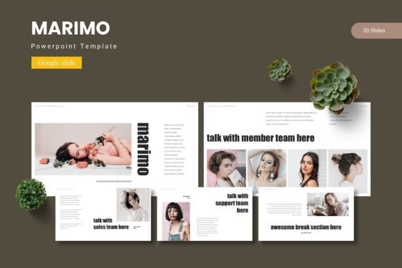 Marimo Google Slide Template: Streamlining Visual Communication Across Projects