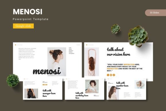 Menosi Google Slide Template: Building Polished Presentations Across Diverse Use Cases