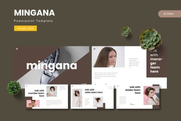 Mingana Google Slide Template Review