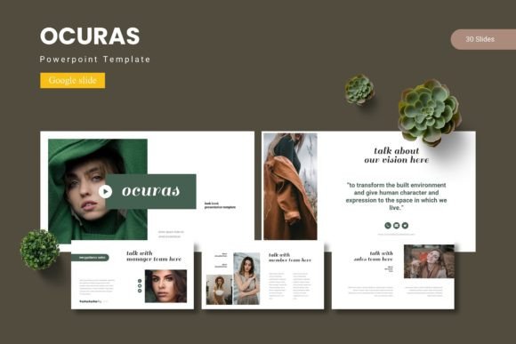 Ocuras – Google Slide Template: Designed for Clarity, Built for Impact