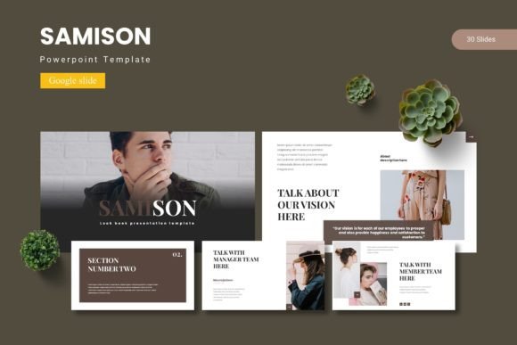 Samison – Google Slide Template for Presentations That Actually Work