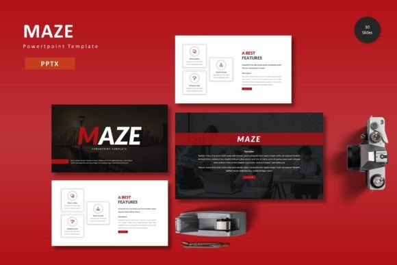 Why Visual Storytelling Matters: How the Maze PowerPoint Template Redefines Modern Presentations